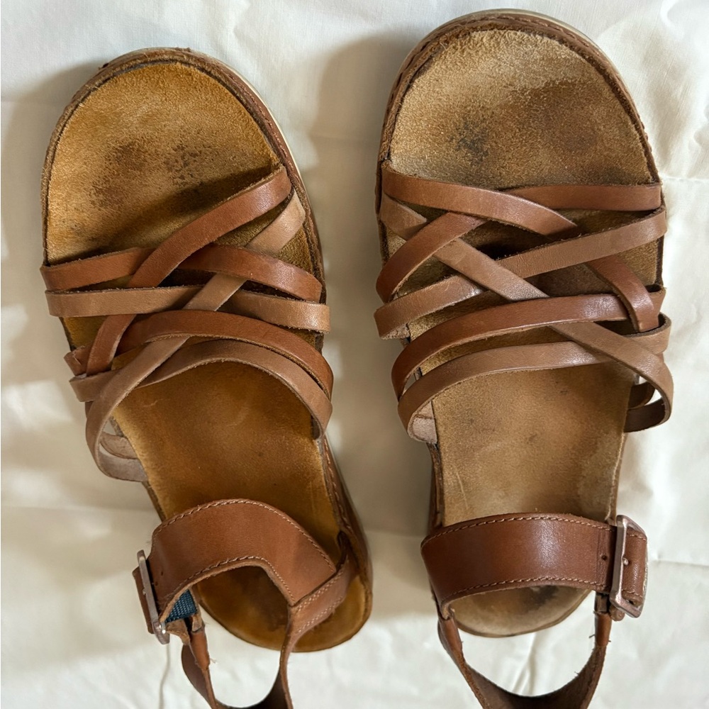 Chaco Leather Sandals - Sand